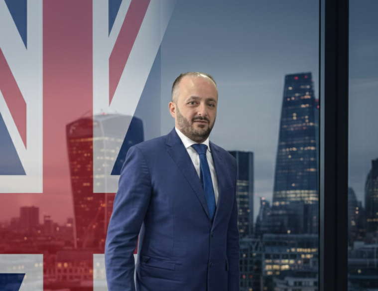 London financial district and City of London skyline